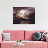 Joseph Mallord William Turner - Buttermere Lake Canvas Afdruk (Insitu (Woonkamer))