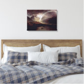 Joseph Mallord William Turner - Buttermere Lake Canvas Afdruk (Insitu (Slaapkamer))