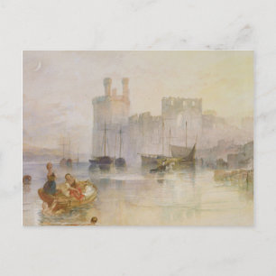Joseph Mallord William Turner   Caernarvon Castle Briefkaart