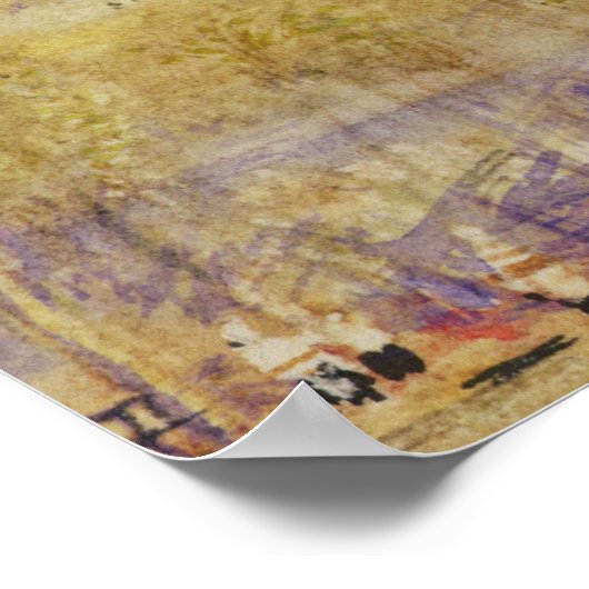 Joseph Mallord William Turner | Carlisle, c.1832 ( Poster (Hoek)