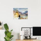 Joseph Mallord William Turner Chatel Argent Poster (Thuiskantoor)