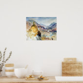 Joseph Mallord William Turner Chatel Argent Poster (Keuken)