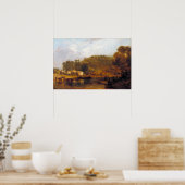 Joseph Mallord William Turner Cliveden over Theems Poster (Keuken)