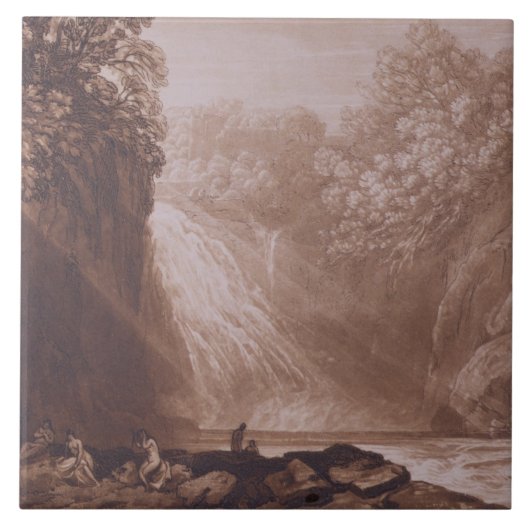 Joseph Mallord William Turner | De Herfst van de C Tegeltje (Voorkant)
