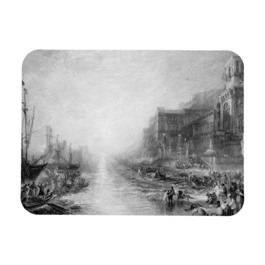 Joseph Mallord William Turner | De inruil van Magneet (Horizontaal)