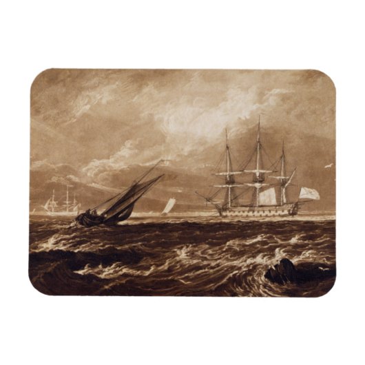 Joseph Mallord William Turner | De Leader Zee Pie Magneet (Horizontaal)