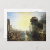 Joseph Mallord William Turner | De opkomst van de  Briefkaart (Voorkant / Achterkant)