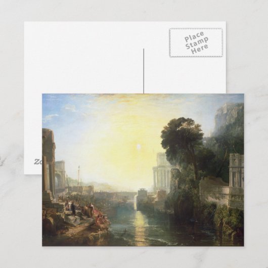 Joseph Mallord William Turner | De opkomst van de  Briefkaart (Voorkant / Achterkant)