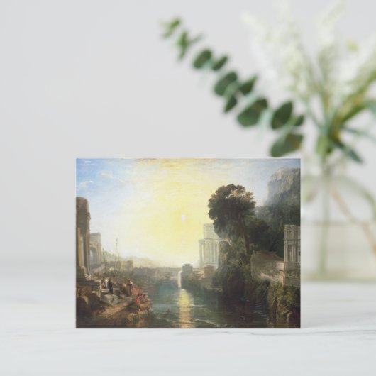 Joseph Mallord William Turner | De opkomst van de  Briefkaart (Staand voorkant)