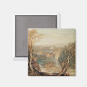 Joseph Mallord William Turner | De rivier de Wharf Magneet (Voorkant / Achterkant)