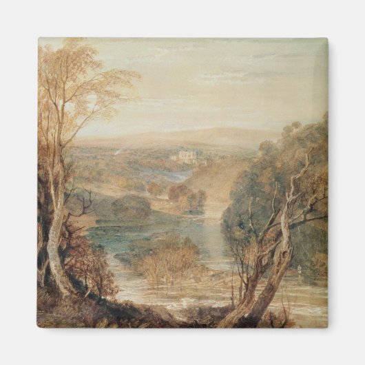 Joseph Mallord William Turner | De rivier de Wharf Magneet (Voorkant)