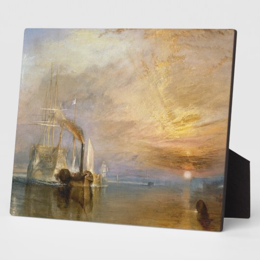 Joseph Mallord William Turner | De strijdingstempe Fotoplaat (Zijkant)