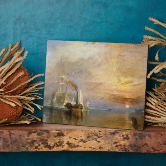 Joseph Mallord William Turner | De strijdingstempe Fotoplaat (Zijkant)