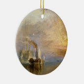 Joseph Mallord William Turner | De strijdingstempe Keramisch Ornament (Rechts)