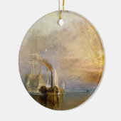 Joseph Mallord William Turner | De strijdingstempe Keramisch Ornament (Links)