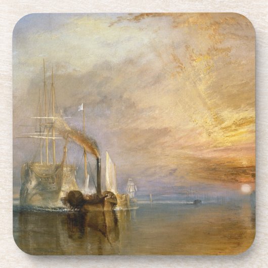 Joseph Mallord William Turner | De strijdingstempe Onderzetter (Voorkant)