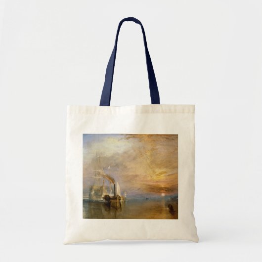 Joseph Mallord William Turner | De strijdingstempe Tote Bag (Voorkant)