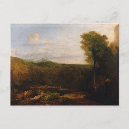 Joseph Mallord William Turner | Echo en Narcissus Briefkaart (Voorkant)