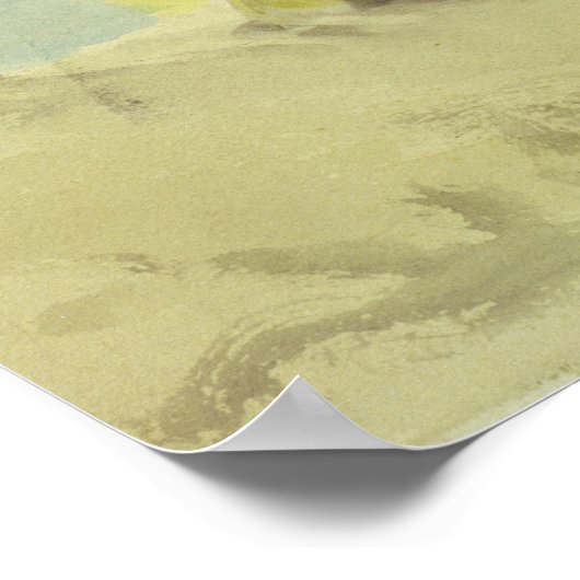 Joseph Mallord William Turner | Een stuk Zee - A R Poster (Hoek)