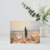 Joseph Mallord William Turner | Florence van nabij Briefkaart (Staand voorkant)