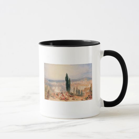 Joseph Mallord William Turner | Florence van nabij Mok (Rechts)
