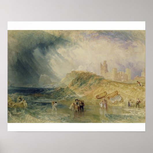 Joseph Mallord William Turner | Heilig eiland, Noo Poster (Voorkant)