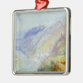 Joseph Mallord William Turner | Het kasteel van Tr Metalen Ornament (Links)