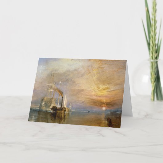 Joseph Mallord William Turner | "Het Vechten Teme Kaart (Voorkant)