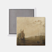 Joseph Mallord William Turner | Hulks op de Tamar Magneet (Voorkant / Achterkant)