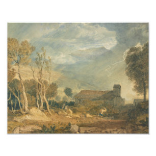Joseph Mallord William Turner - Ingleborough van Foto Afdruk