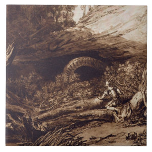 Joseph Mallord William Turner   Jason, gegraveerd  Tegeltje