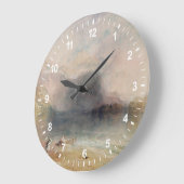 Joseph Mallord William Turner | Keswick Lake, Cumb Grote Klok (Hoek)