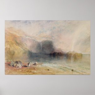 Joseph Mallord William Turner Keswick Lake, Cumb Poster