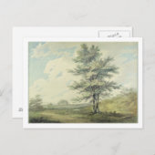 Joseph Mallord William Turner | Landschap met Tre Briefkaart (Voorkant / Achterkant)