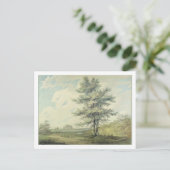 Joseph Mallord William Turner | Landschap met Tre Briefkaart (Staand voorkant)