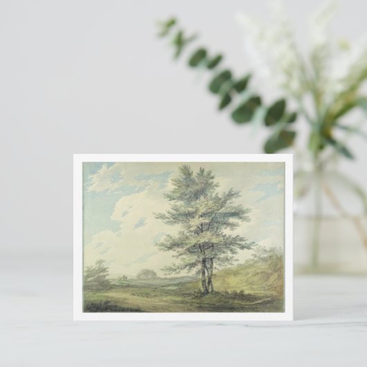 Joseph Mallord William Turner | Landschap met Tre Briefkaart (Staand voorkant)