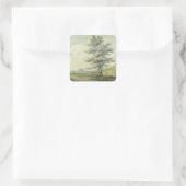 Joseph Mallord William Turner | Landschap met Tre Vierkante Sticker (Tas)