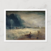 Joseph Mallord William Turner | Lifeboot en Manby Briefkaart (Voorkant)