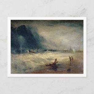 Joseph Mallord William Turner   Lifeboot en Manby Briefkaart