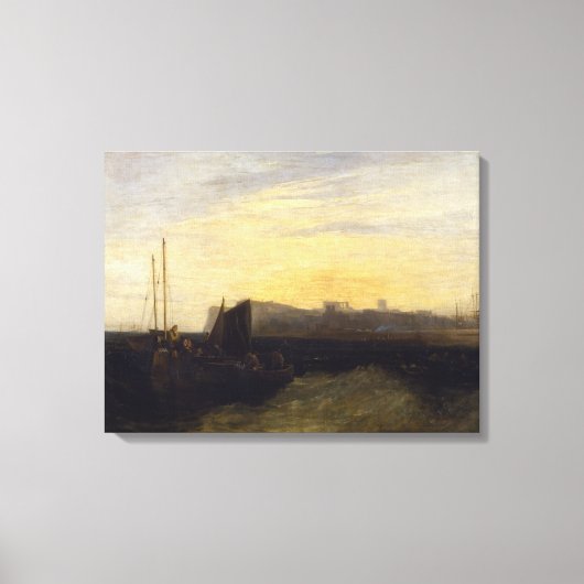Joseph Mallord William Turner | Margate, c.1808 Canvas Afdruk (Voorkant)