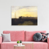 Joseph Mallord William Turner | Margate, c.1808 Canvas Afdruk (Insitu (Woonkamer))