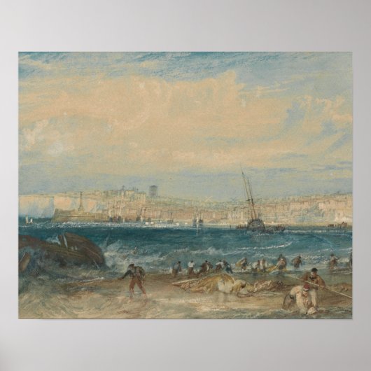 Joseph Mallord William Turner - Margate Poster (Voorkant)