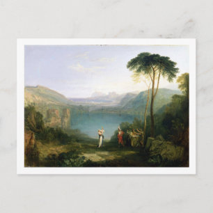 Joseph Mallord William Turner   Meer van Avernus:  Briefkaart