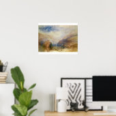 Joseph Mallord William Turner | Meer van Brienz (w Poster (Thuiskantoor)