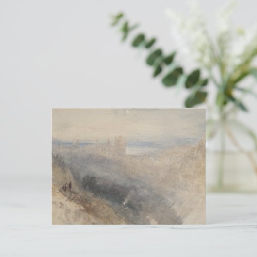 Joseph Mallord William Turner - Moon over Lausanne Briefkaart (Staand voorkant)