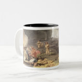 Joseph Mallord William Turner | Peaks Hole, Derbys Tweekleurige Koffiemok (Voorkant links)