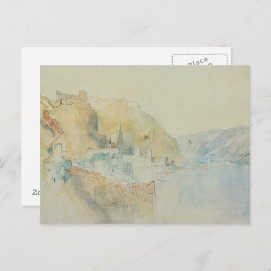 Joseph Mallord William Turner | Rijn Briefkaart (Voorkant / Achterkant)