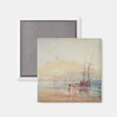 Joseph Mallord William Turner | Scarborough, 1825 Magneet (Voorkant / Achterkant)