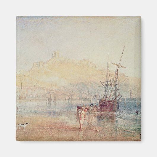 Joseph Mallord William Turner | Scarborough, 1825 Magneet (Voorkant)