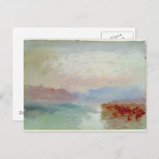 Joseph Mallord William Turner | Scheepsramp, 1834 Briefkaart (Voorkant / Achterkant)